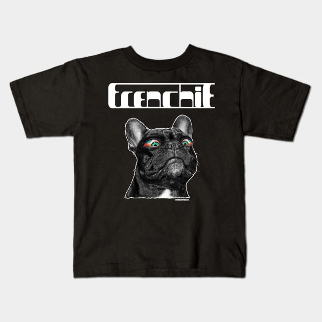 Frenchianema Kids T-Shirt by darklordpug